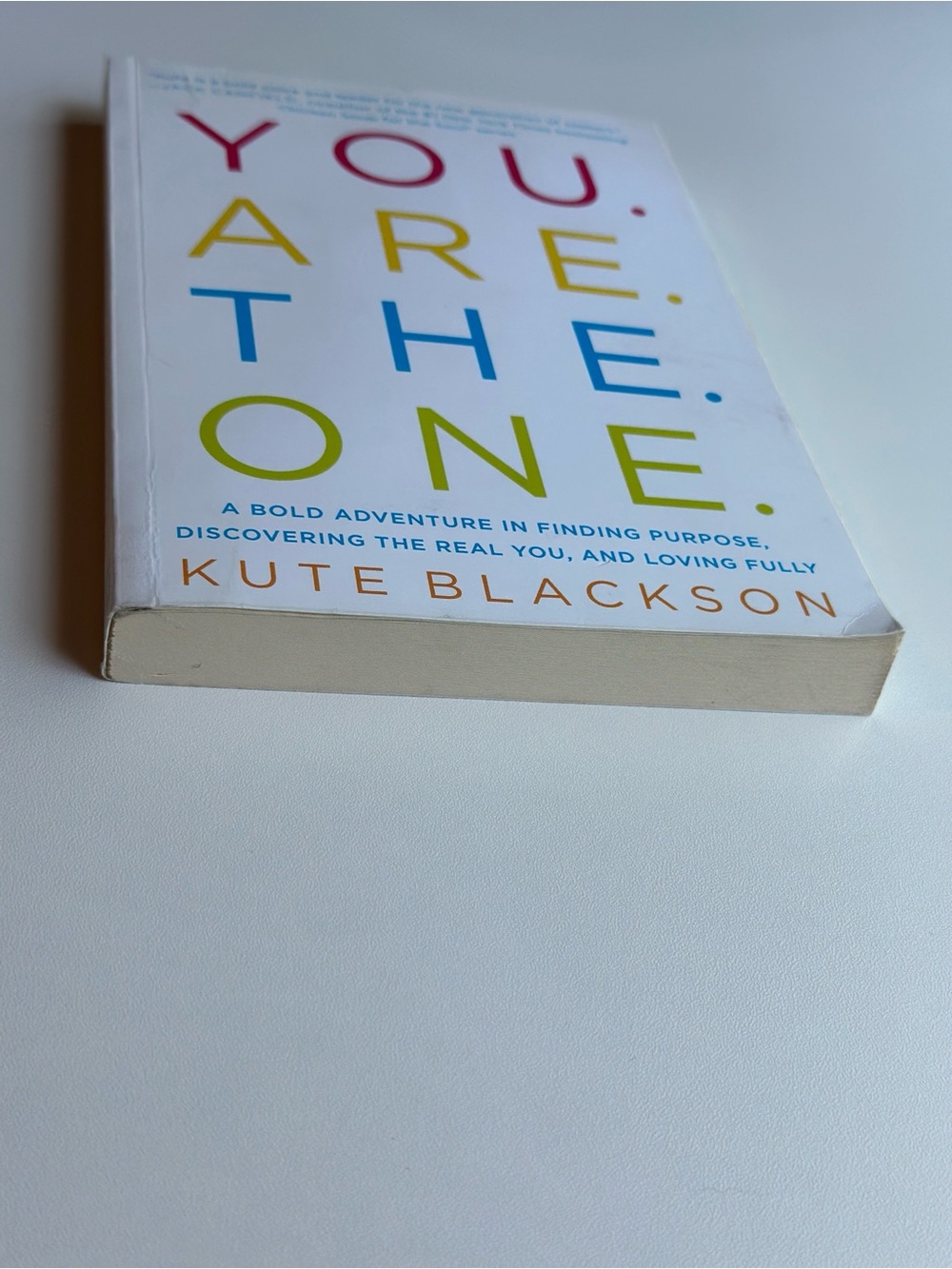You Are The One by Kute Blackson | Self-help, Mindset | Paperback Book - Picture 4 of 11